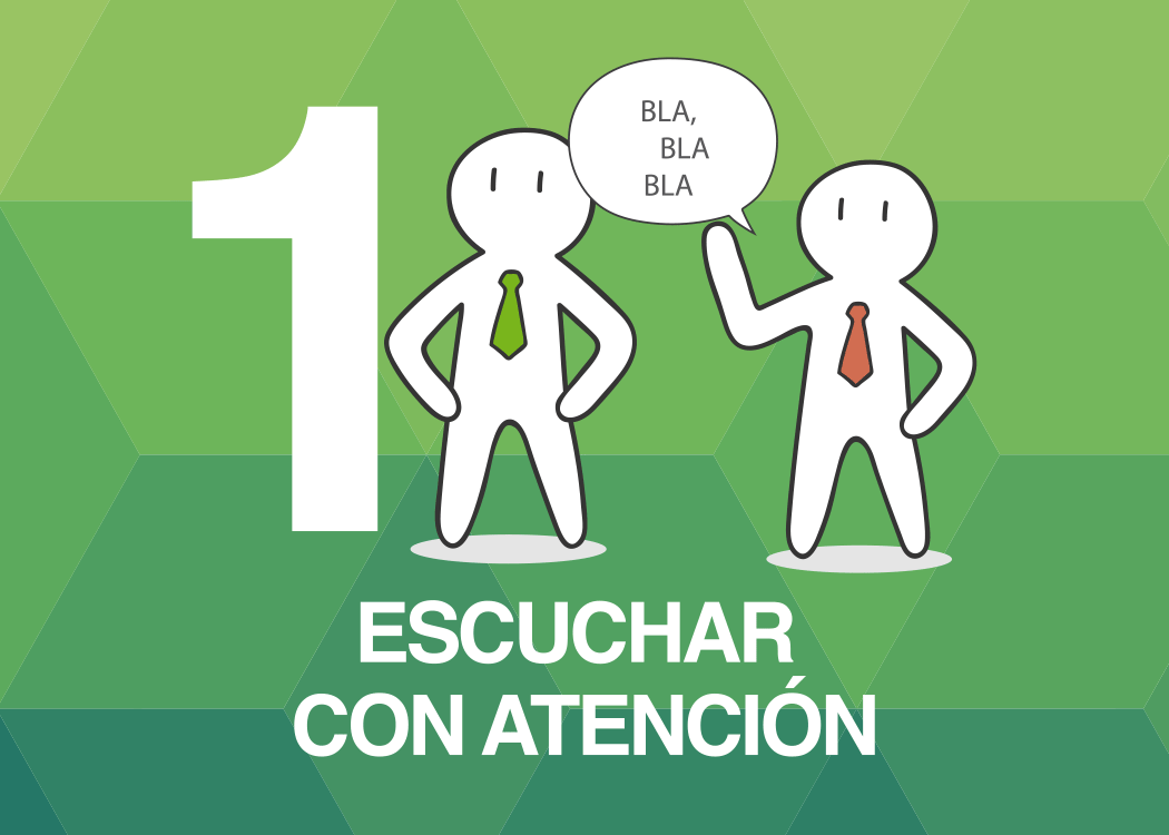 Escuchar con atención
