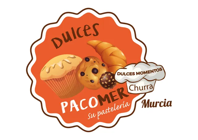 Logotipo Dulces Pacomer