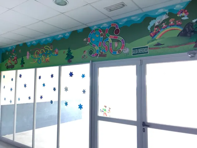 Vinilo impreso, Colegio Vistarreal