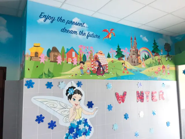 Vinilo impreso, Colegio Vistarreal